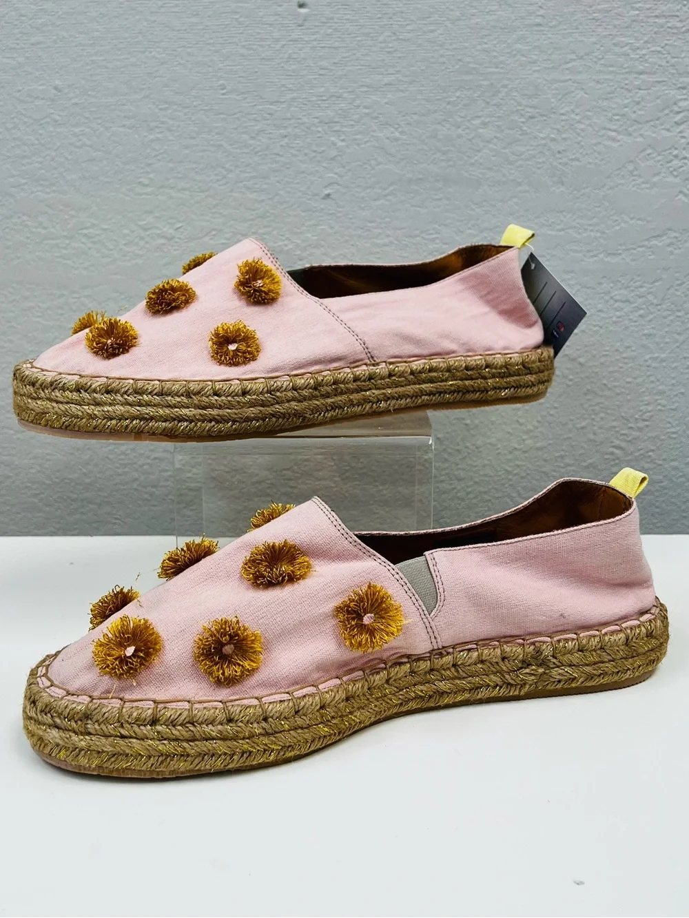 Silvia Cobos Soil Mocasines Slip On Floral Espadrille Flats - Size 12